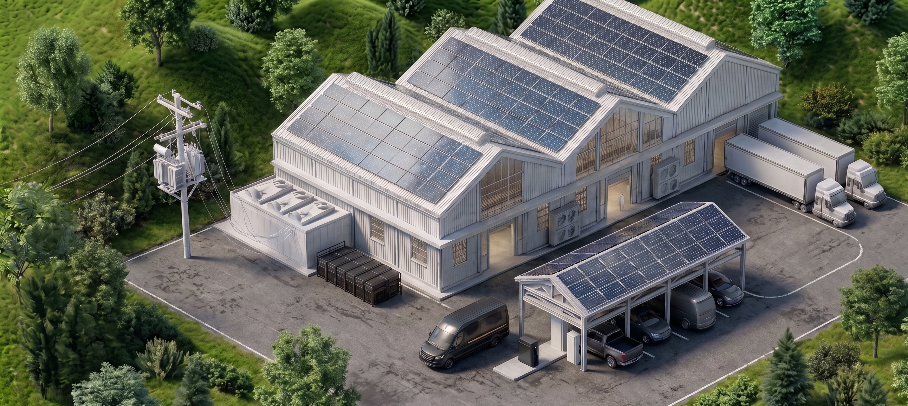Diagrama Planta Solar Comercial e Industrial SoldeRío