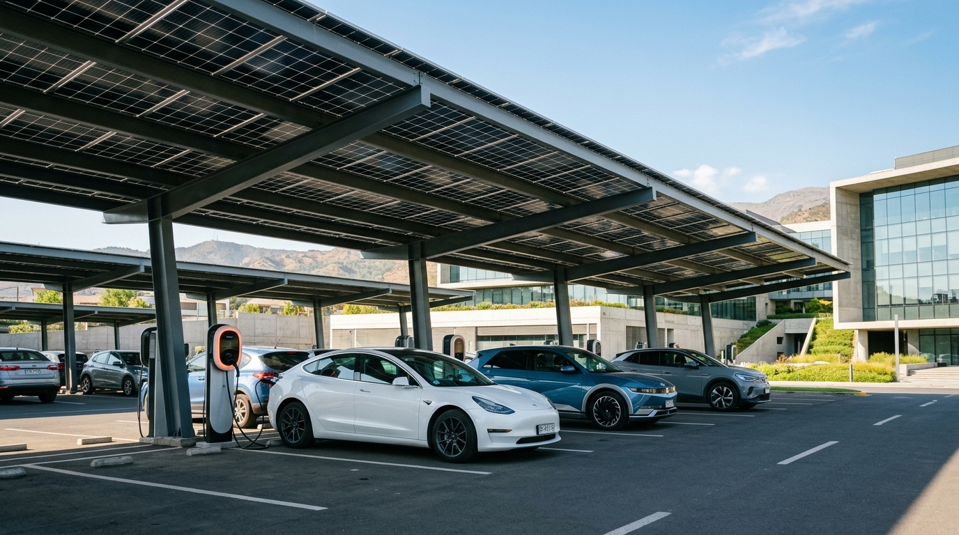 Carport Solar & Electromovilidad
